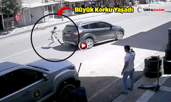 Otomobilin Altında Kalmaktan Sürücünün Dikkati Kurtardı