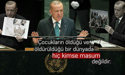 Erdoğan BM Genel Kurulu'ndan Konuştu;Gazze'de İnsanlık Ölüyor!