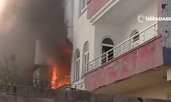 Şanlıurfa Viranşehr'de Çıkan Yangın Paniğe Neden Oldu