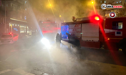 Haliliye'de İşyeri Yangını