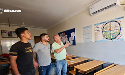 Viranşehir 15 Temmuz Okulu 1'inci Sınıf Öğrencileri Klimaya Kavuştu