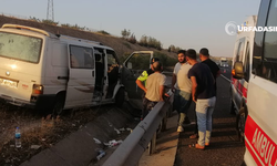 Nizip – Birecik Otobanında Kaza: 2 Yaralı