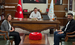 Gazetecilerden Halfeti Kaymakamı Korkmaz’a Ziyaret