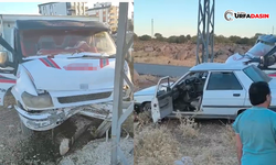 Siverek'te Kamyonet ile Otomabil Çarpıştı: 2 Yaralı