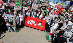 AK Parti Kadınlar Gazze Halkına Destek İçin Buluştu