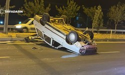 Birecik TOKİ Yolunda Trafik Kazası: 1 Yaralı