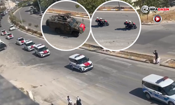 Şanlıurfa'da Polisin Cumhuriyet Bayramı Konvoyu Beğeni Topladı