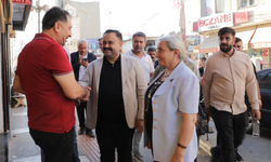 Eşbaşkanlar Esnafla Buluştu