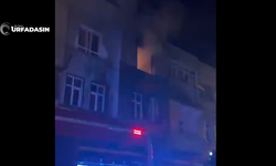 Şanlıurfa Eyyübiye'de Korkutan Mesken Yangın !