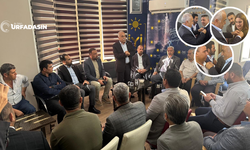 Fakıbaba, Şanlıurfa'da Halkla Buluştu Partisine Katılanlara Rozet Taktı