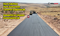 Halfeti-Bozova Arasındaki 39 Kilometrelik Yol Yenileniyor