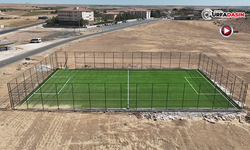Harran'da Her Mahalleye Halı Saha Projesi Hızla İlerliyor