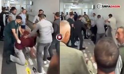 Şanlıurfa'da Hastane İçinde Kavga Kameraya Yansıdı