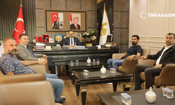 Viranşehir Organize Sanayi Heyetinden Başkan İnan’a Ziyaret