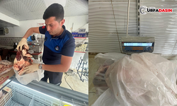 Şanlıurfa'da Bozulmuş ve Kokmuş 31 Kilogram Ete El Konuldu