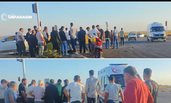 Suruç’ta Harfiyat Kamyonu İle Motosiklet Çarpıştı: 1 Yaralı