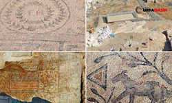Urfa Kalesi'nde 1500 Yıllık Mozaik Ortaya Çıkarıldı