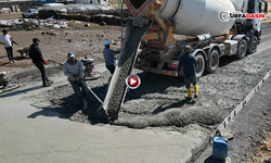Siverek’te 12 Kilometrelik Beton Yol Yapımına Başladı