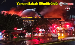 ŞUTİM'de Gece Yarısı Büyük Yangın