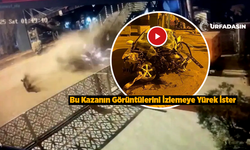 Şanlıurfa'da Üst Geçidin Yürüyen Merdivenlerine Çarpan Otomobil Paramparça Oldu:1 Ölü