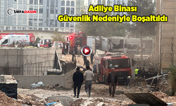 Şanlıurfa Adliyesi Bodrum Katında Patlama: 1 Yaralı