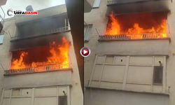 Şanlıurfa Birecik'te Apartman'ın 5. Katında Korkutan Yangın