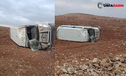 Şanlıurfa'da Minibüs Devrildi: Sürücü Yaralandı