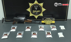 Viranşehir’de Binlerce Captagon ve Silah Hap Ele Geçirildi