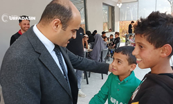 Akçakale'de Fecr İnsani Yardım Derneği Yetimleri ve Mazlumları Yalnız Bırakmadı