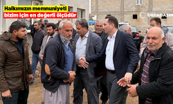 Şanlıurfa'nın Halfeti Kaymakamı Sinan Korkmaz İki Kırsal Mahallede Halkla Buluştu