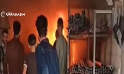 Viranşehir’de İş Yerinde Yangın Paniği !