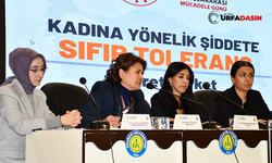 Şanlıurfa'da Kadına Yönelik Şiddetle Mücadele Paneli Düzenlendi