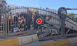 Şanlıurfa'da Tugay Önünde Otomobil Devrildi: 5 Yaralı