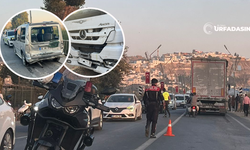 Şanlıurfa Birecik Köprüsü’nde Zincirleme Trafik Kazası: 4 Yaralı