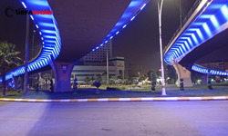 Şanlıurfa’da Diyabet Günü Dolayısıyla Köprüler Mavi Işıklarla Aydınlatıldı