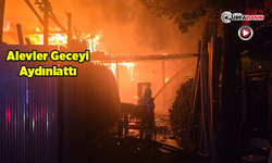 Şanlıurfa'da Oduncular Pazarında Büyük Yangın