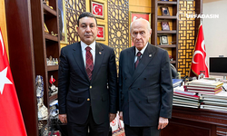 Başkan Özyavuz, MHP Lideri Devlet Bahçeli'yi Ziyaret Etti