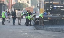 Selahaddin Eyyubi Mahallesi Asfalt serim Çalışması Devam Ediyor