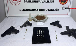 Şanlıurfa Jandarmadan Narkotik ve Silah Operasyonu: 3 Gözaltı