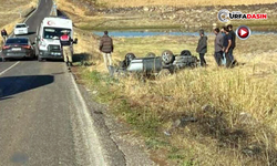 Şanlıurfa'da Takla Atan Otomobil Ters Durdu: 4 Yaralı