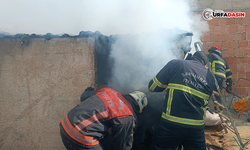 Şanlıurfa'da Bir Evde Çıkan Yangın Korkuttu