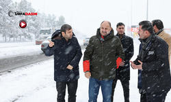 Başkan Gülpınar, Şanlıurfa'da Karla Mücadele Çalışmalarını Sahada Yönetti