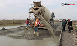 Siverek’te Başlatılan Beton Yol Atağı Aralıksız Devam Ediyor
