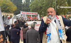 Şanlıurfa Balıklıgöl'de Gazze'de Ateş Sönmüyor, Zulüm Bitmiyor Eylemi Düzenlendi