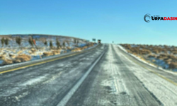 Viranşehir İle Diyarbakır Yolunda Kar Yağışı Sonrası Buzlanma Uyarısı