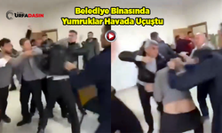Şanlıurfa'da Belediye Personelinin Kavgası Kameraya Yansıdı