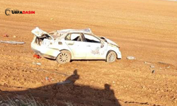 Şanlıurfa'da Takla Atan Otomobilin Sürücüsü Yaralandı