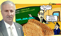 Asgari Ücrete Yılda Bir Zam Yapılırken Şanlıurfa'da Ekmeğe Yılda 2 Defa Zam Yapılıyor