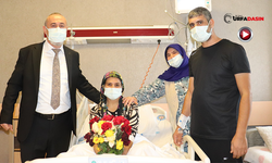 Şanlıurfa’da Hastalanan Eşine Hem Can Hem Ciğer Oldu