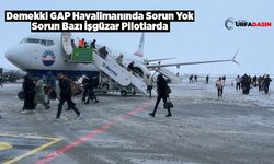 Şanlıurfa GAP Havalimanı Kar Engeli Tanımadı! Uçuşlar Aksamadan Devam Ediyor